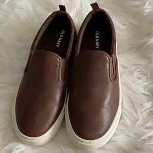 Old Navy Brown Loafers Slip-On Comfort